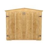 Outdoor Spruce Wood Garden Tool Equipment Storage Shed