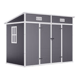 Outdoor Plastic Garden Storage Shed