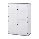 Outdoor Resin Large Storage Shed