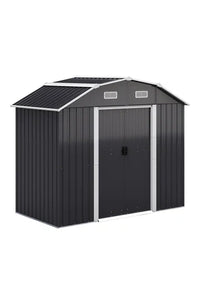 Large Galvanized Steel Acrylic Storage Shed