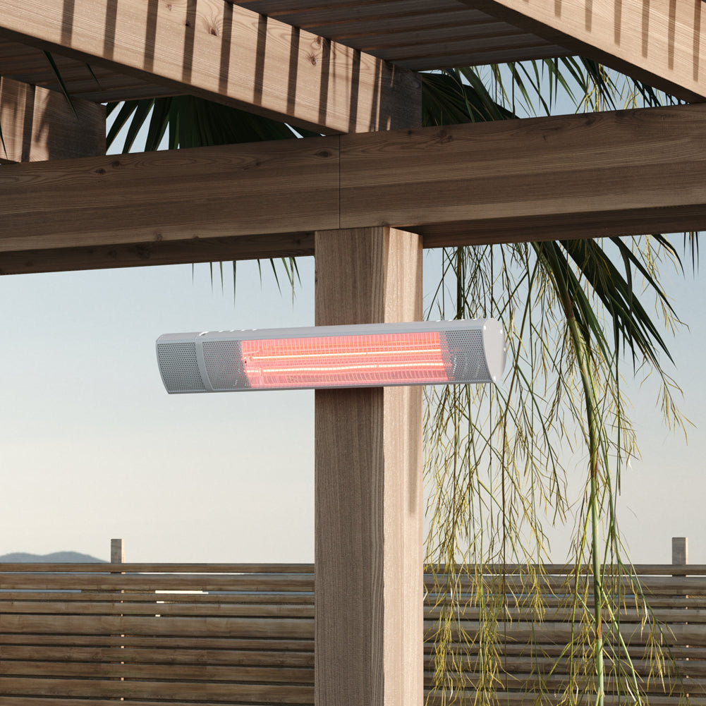 Wall Mount Electric Patio Heater for Outdoor/Indoor Use